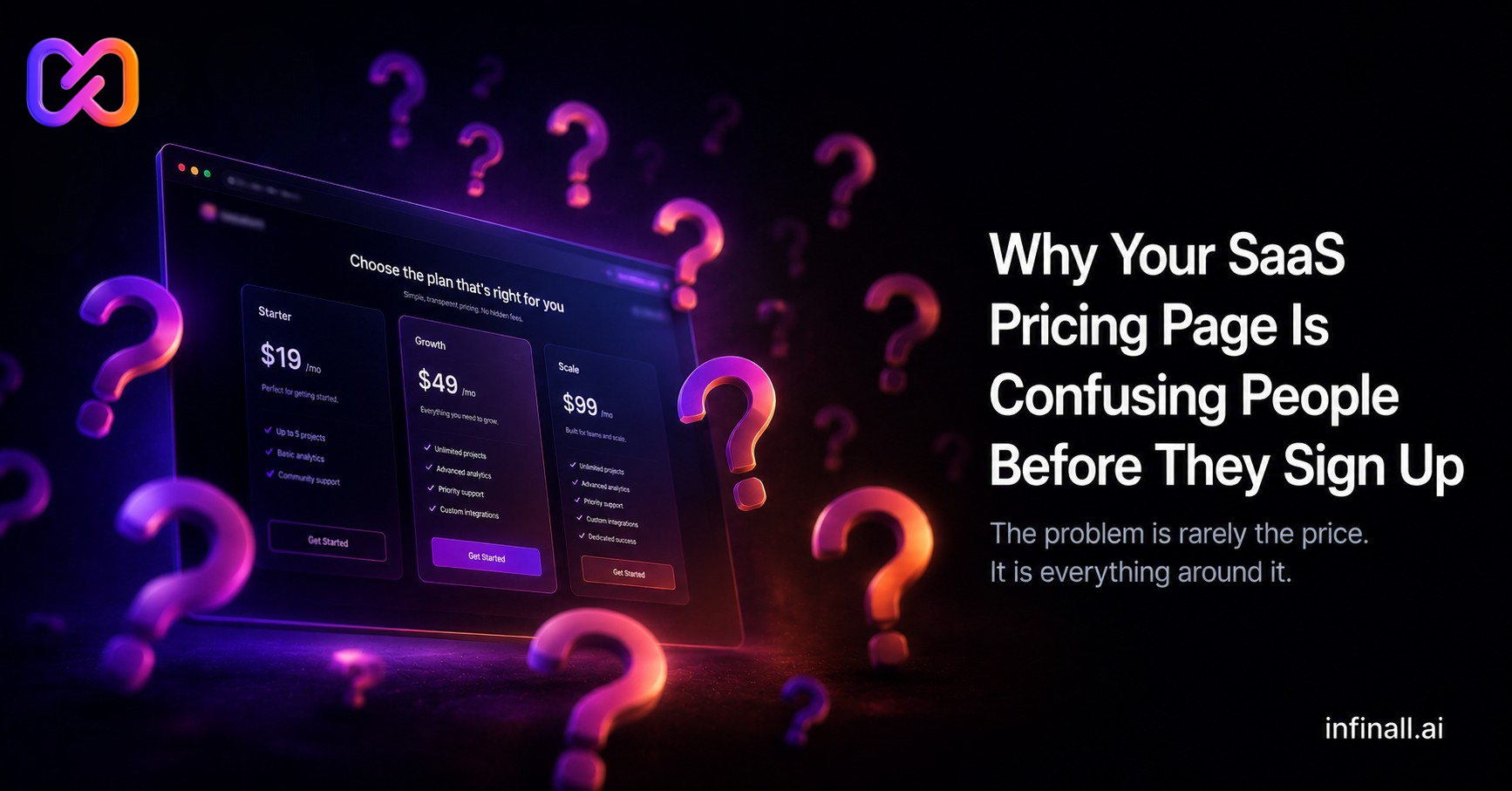 Why Your SaaS Pricing Page Is Confusing People