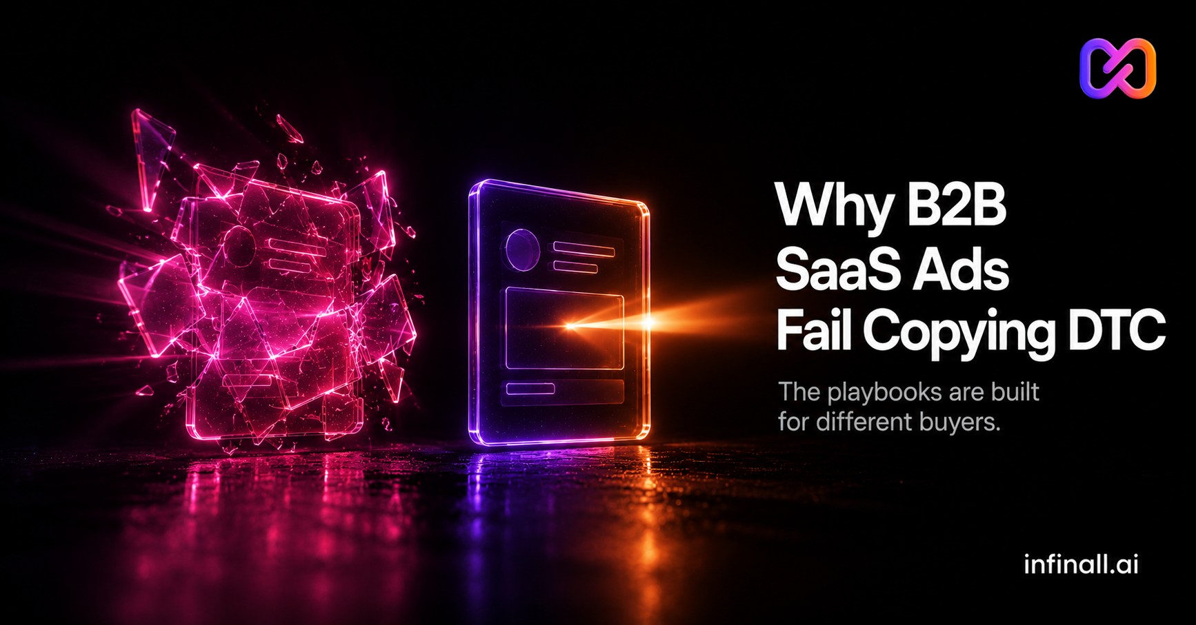 Why B2B SaaS Ad Creative Fails When You Copy the DTC Playbook
